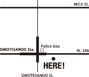 OMOTESANDO MAP